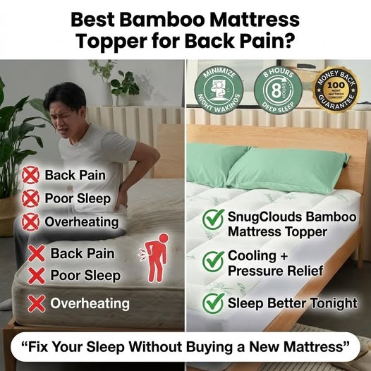 best solution for back pain and poor sleep