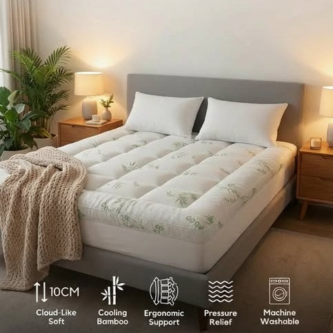bamboo bedding topper for better sleep comfort