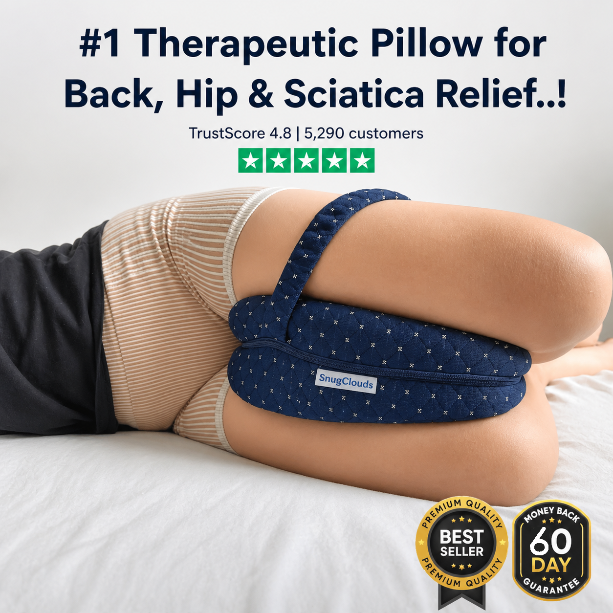 SnugClouds™ Alignment Pillow