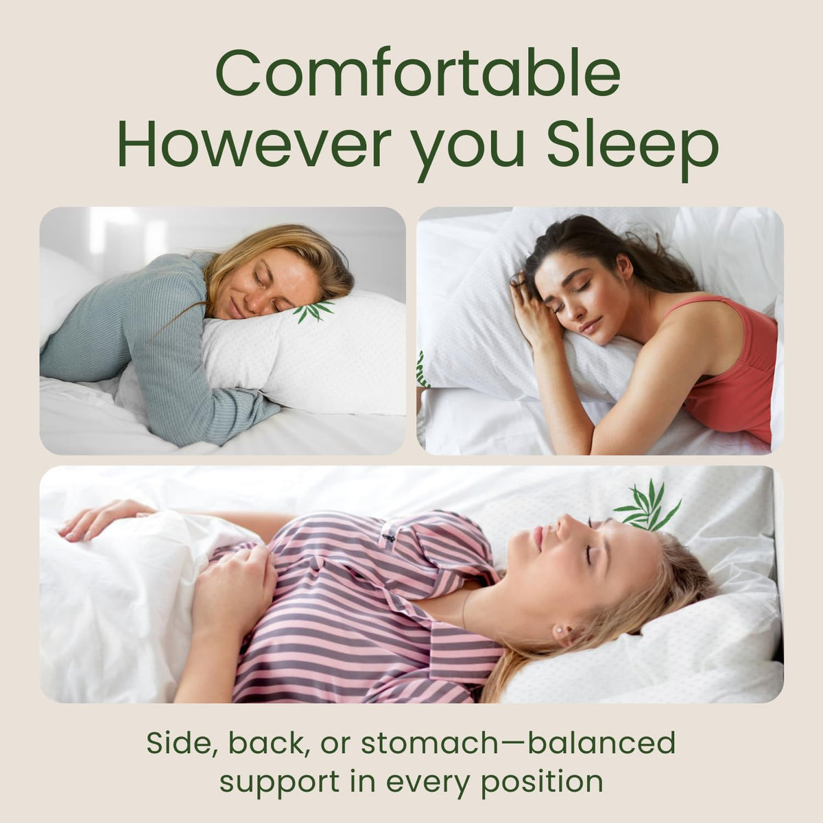 Snugclouds Bamboo Pillow
