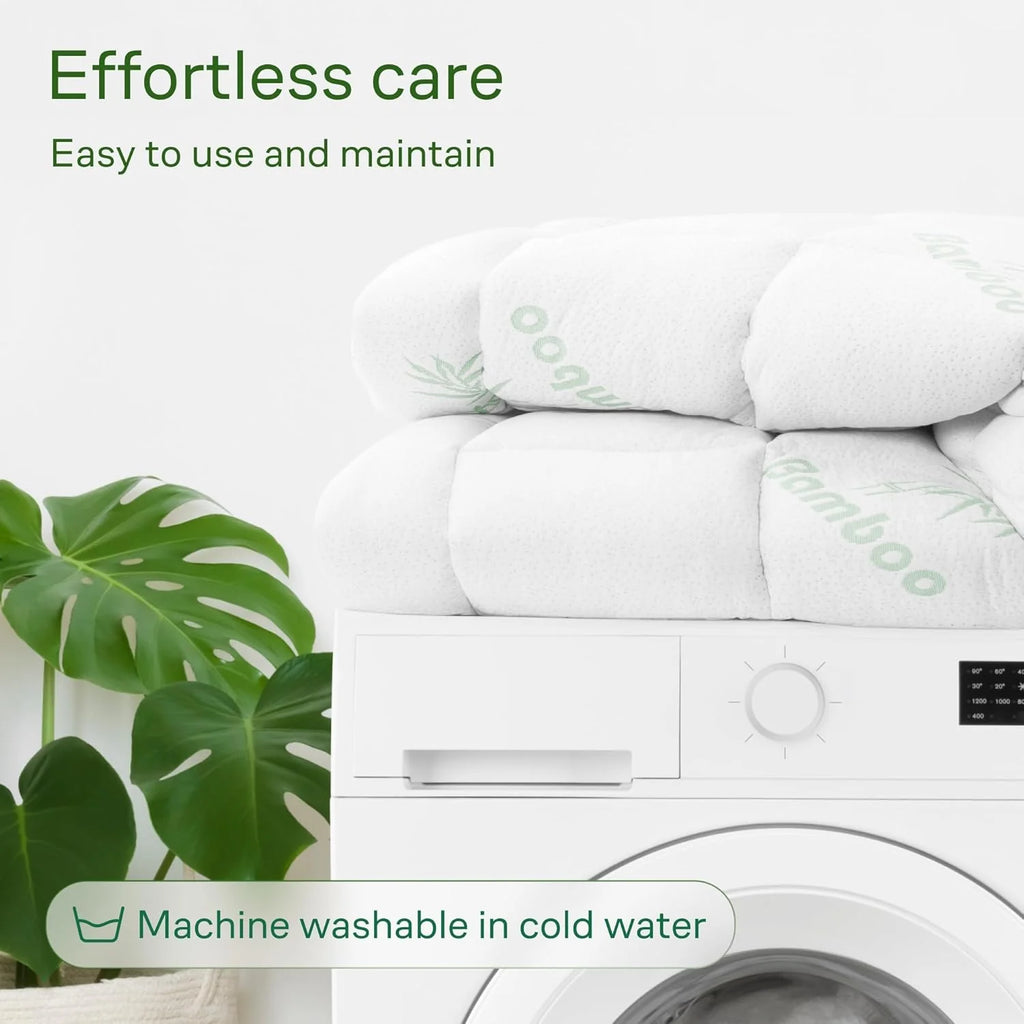 snugclouds Bamboo Mattress Topper